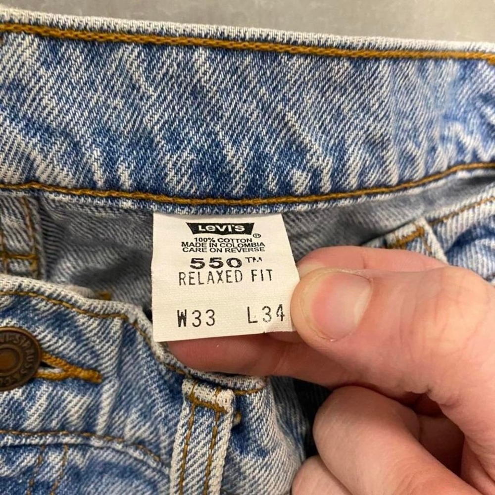 Levi's Light Blue Bootcut Jeans for Men - Picture 3 of 5